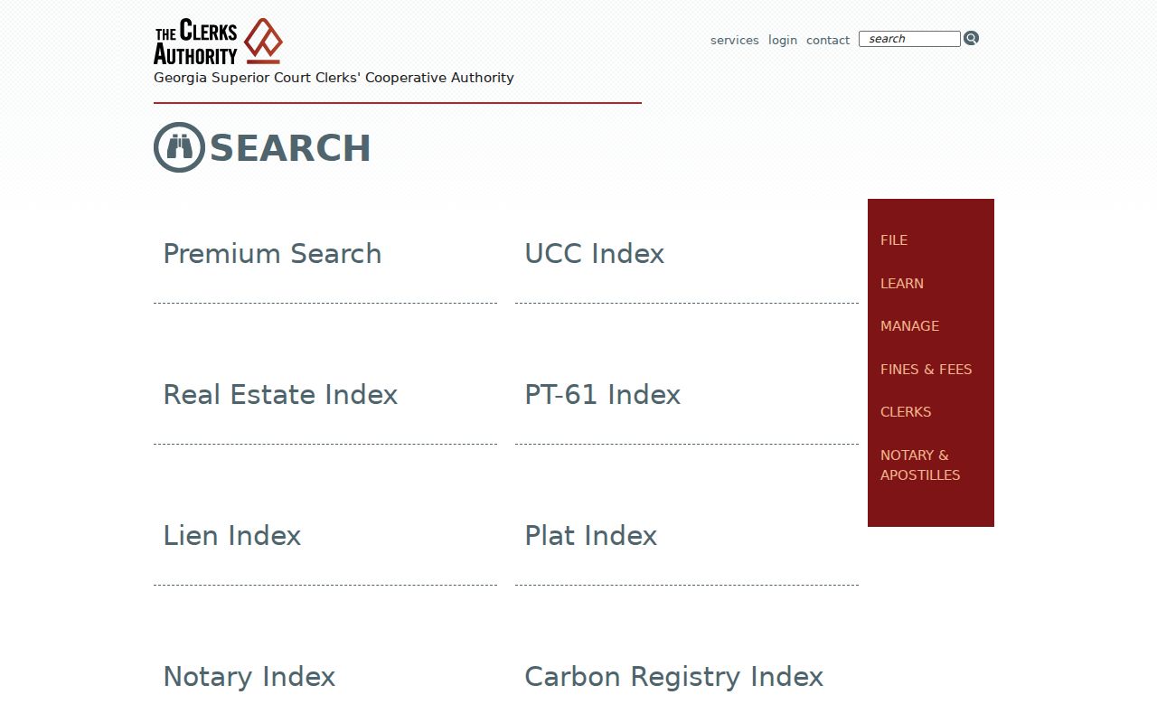 Statesboro people search options on the Georgia clerks record hub