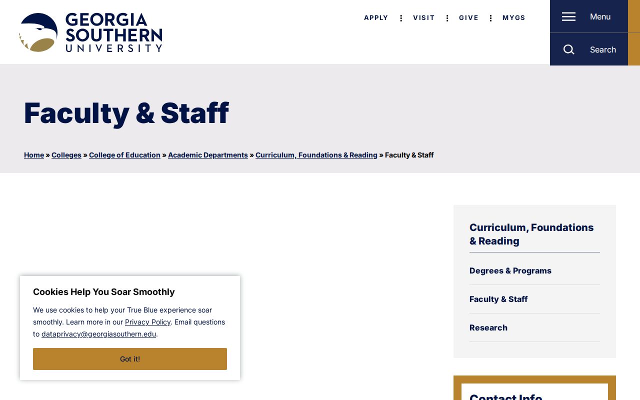Statesboro people directories Georgia Southern faculty and staff page