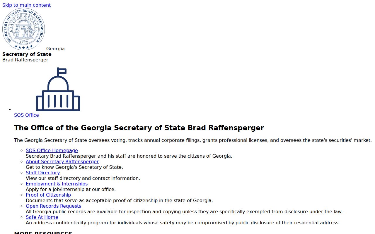 Statesboro voter registration records protection through Georgia VoteSafe